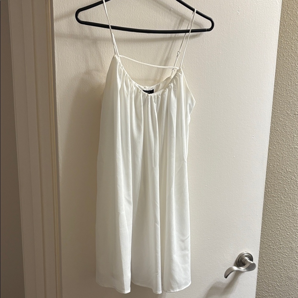 Forever 21 Ivory Ruffle Top